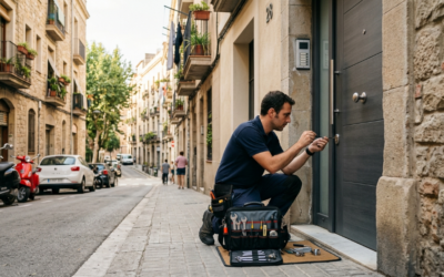Cerrajero en El Carmelo: soluciones rápidas para puertas, llaves y bombines